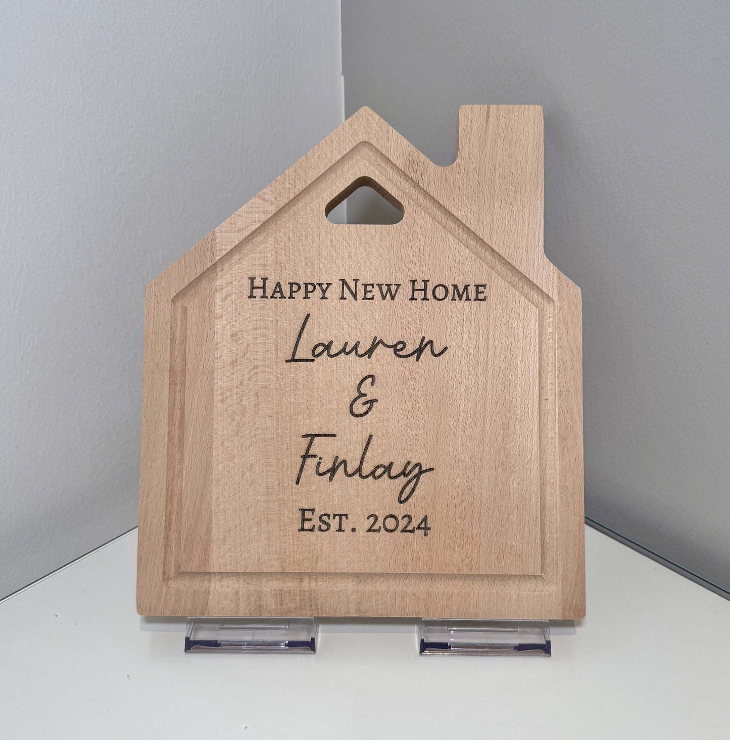 Personalised House Chopping Board