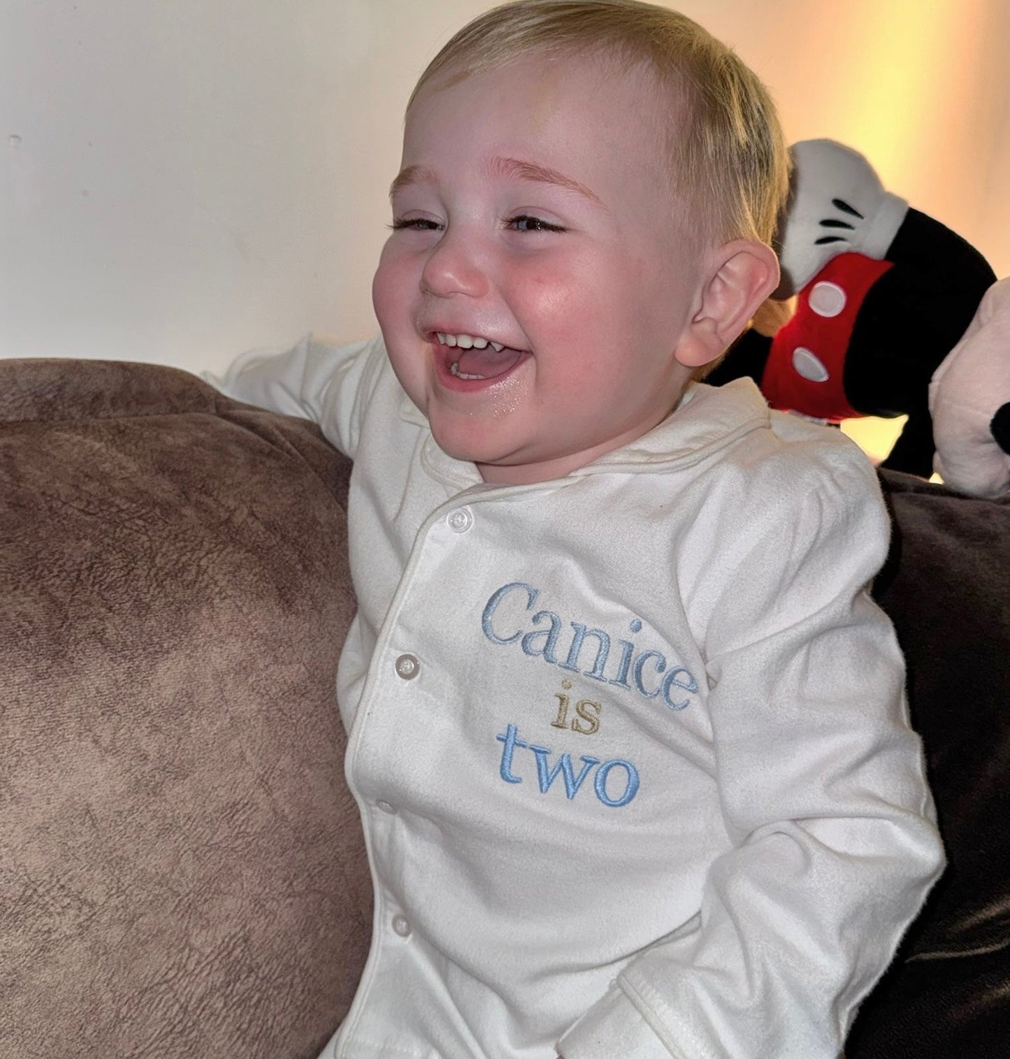 Classic Car Birthday Theme - Brushed Cotton PJs