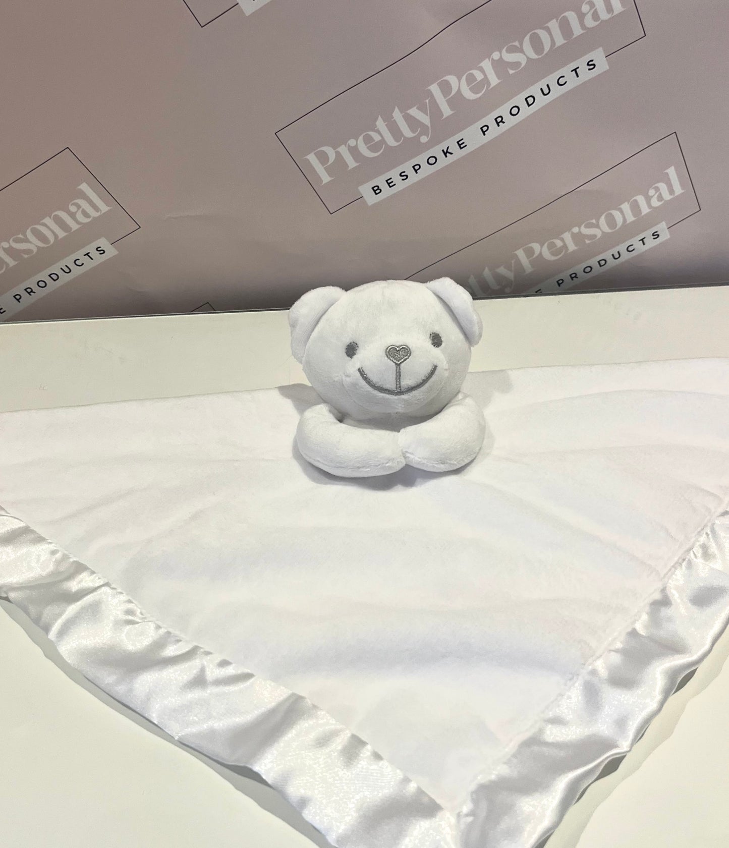 Personalised Teddy Comforter