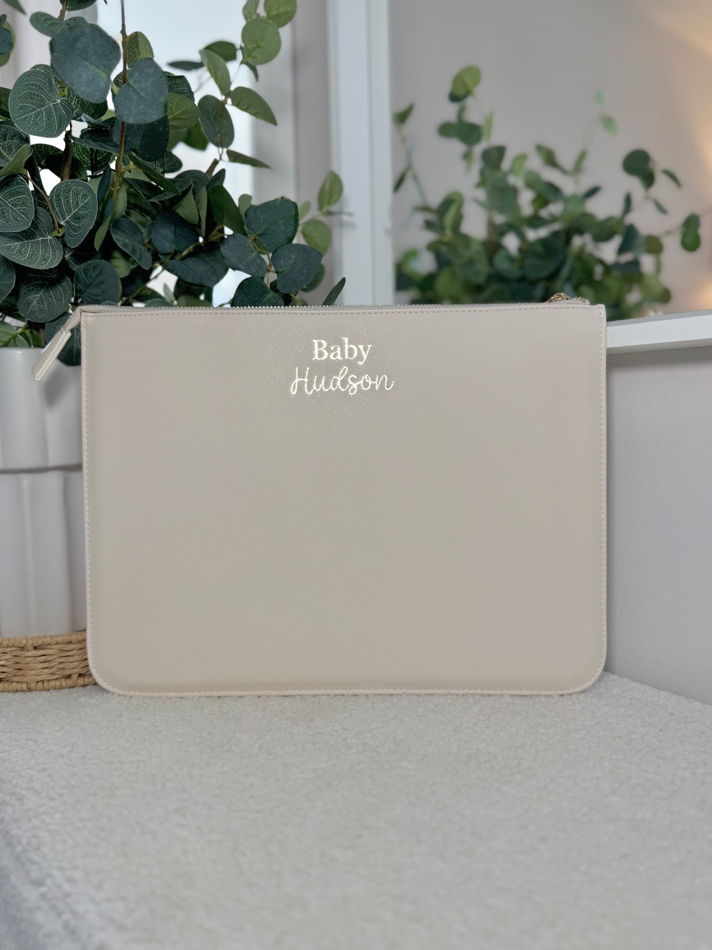 Personalised Baby Document Folder