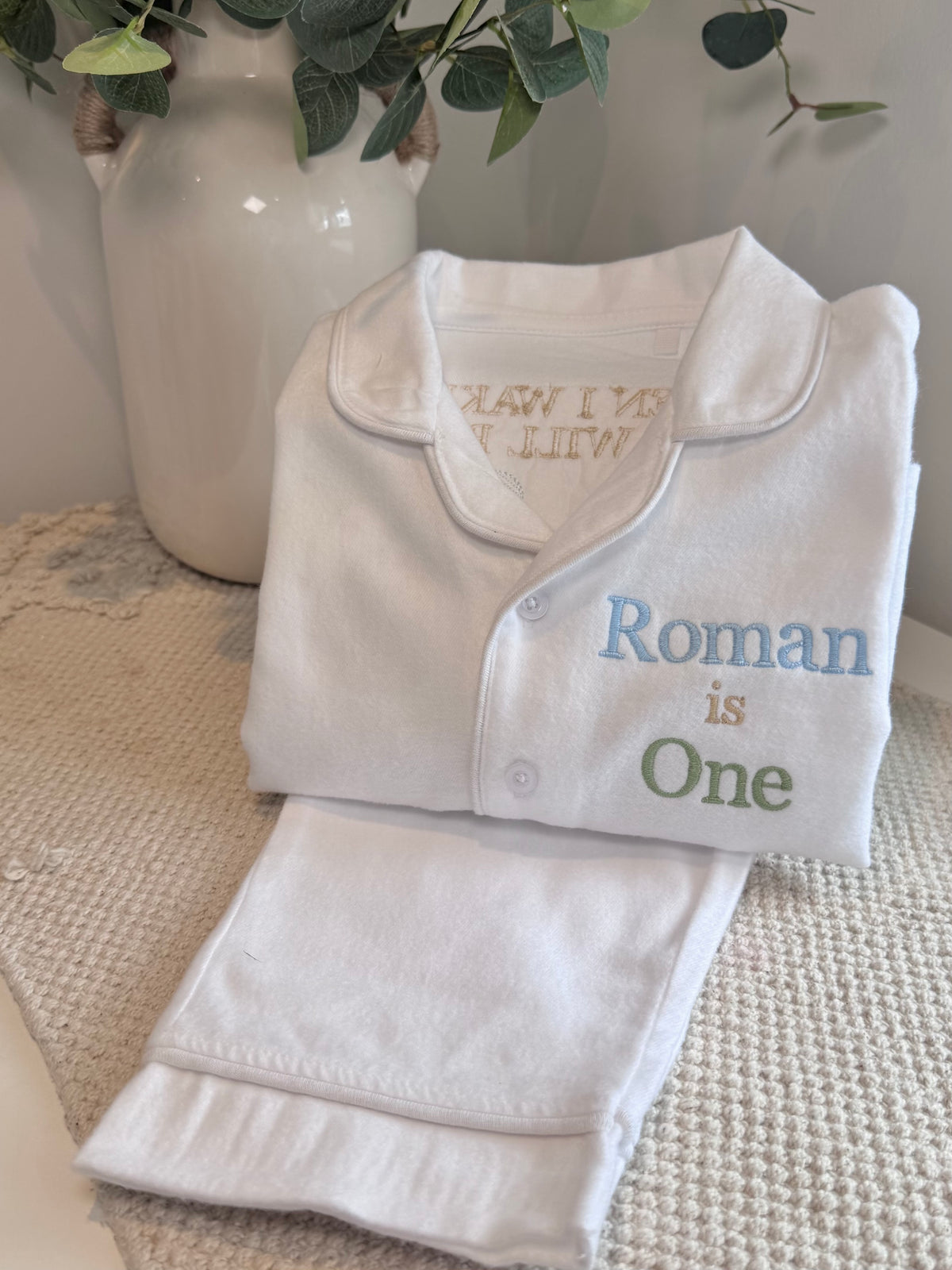 Personalised Safari Animal Birthday Pjs