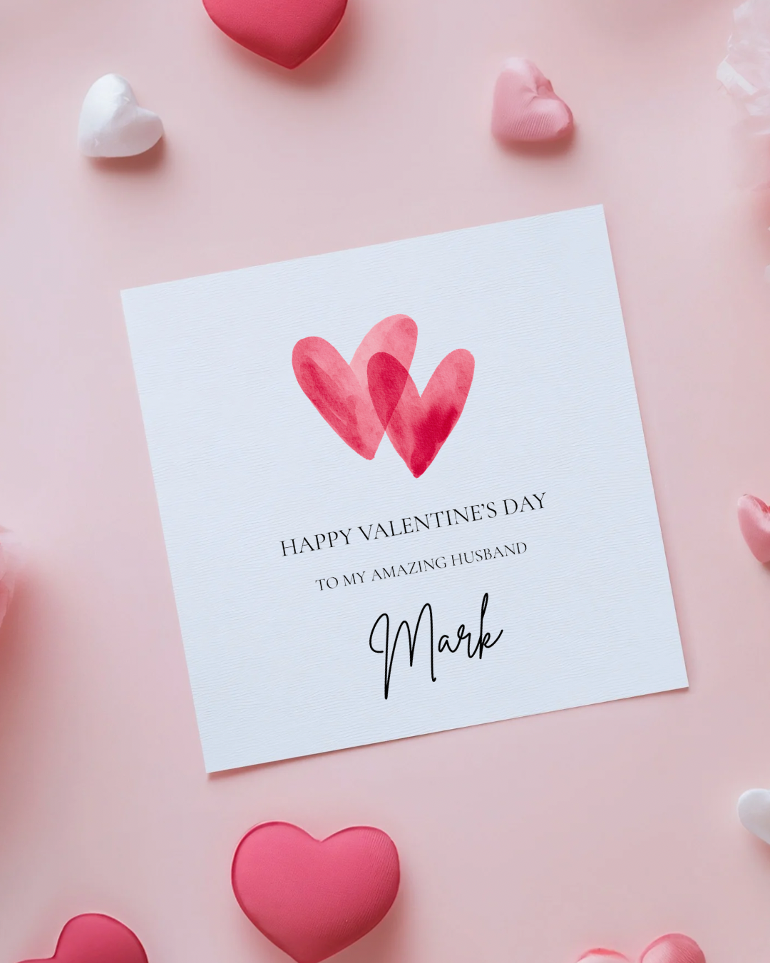 Personalised Valentine's Card