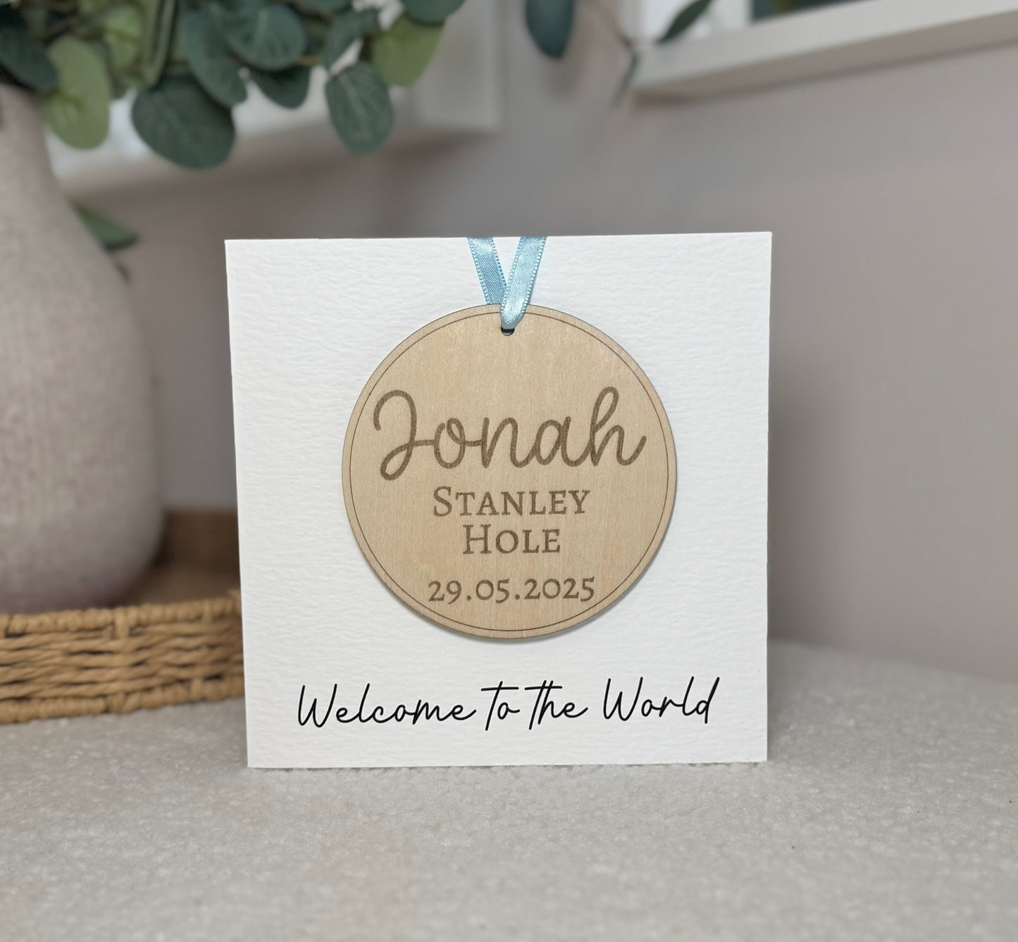 Welcome to the World Baby Card