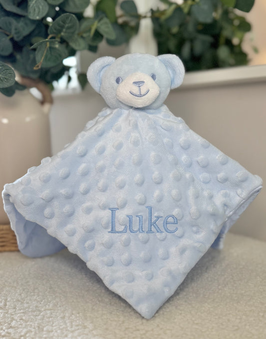 Personalised Teddy Comforter