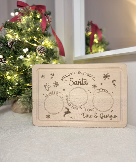 Personalised Santa Treat Board