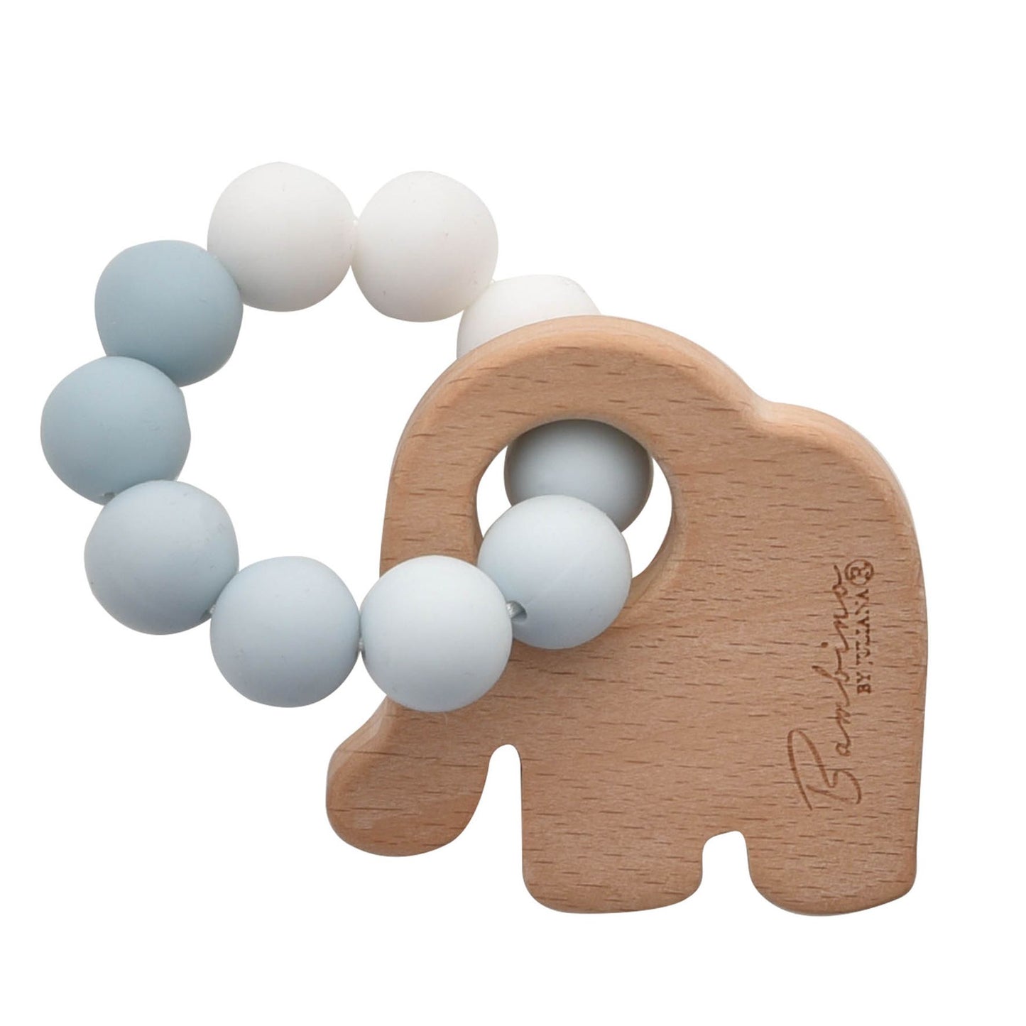 Elephant Teething Toy - Blue