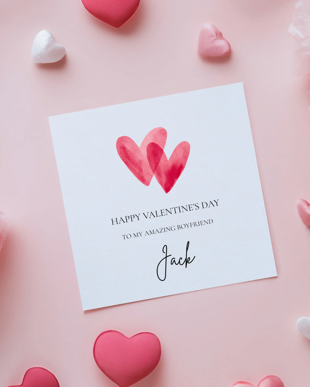 Personalised Valentine's Card