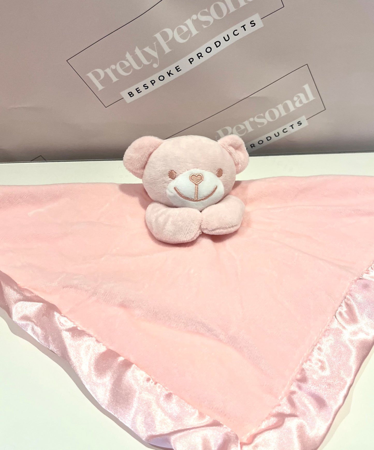 Personalised Teddy Comforter