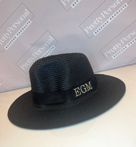 Personalised Panama Beach Hat