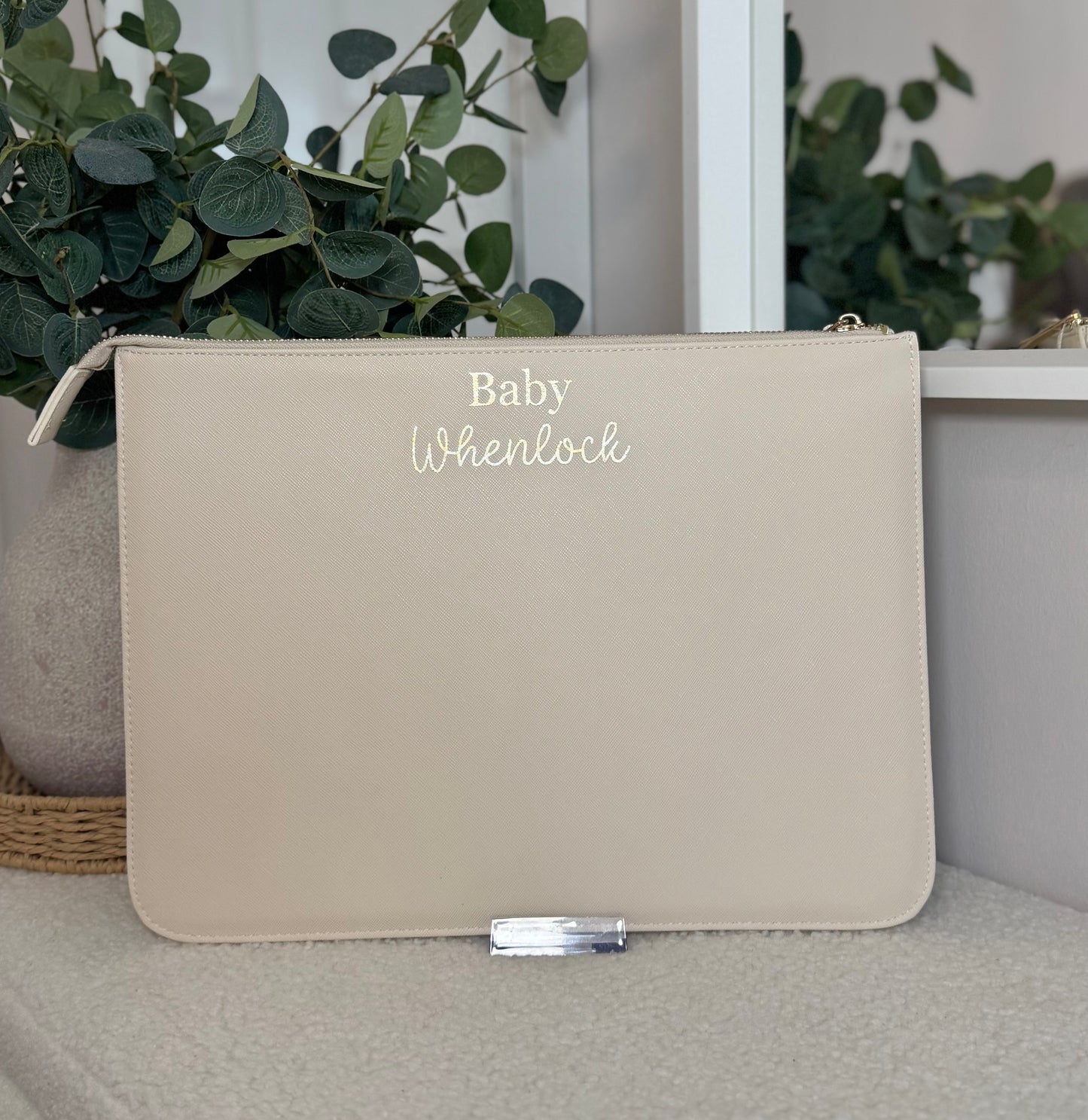 Personalised Baby Document Folder