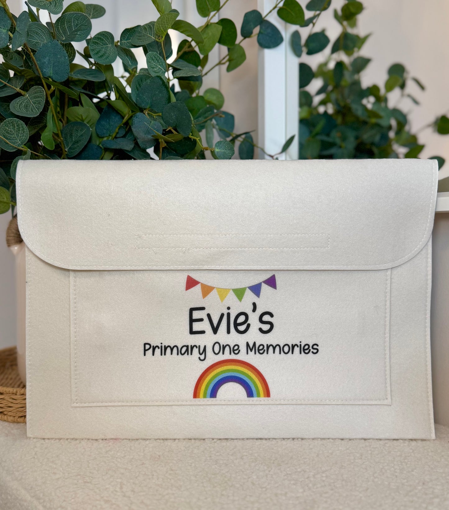 Primary One Memories Felt Folder