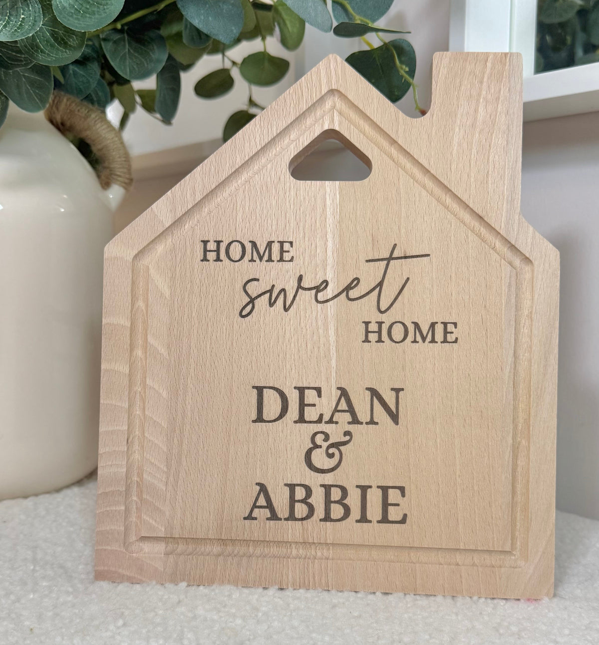 Personalised House Chopping Board