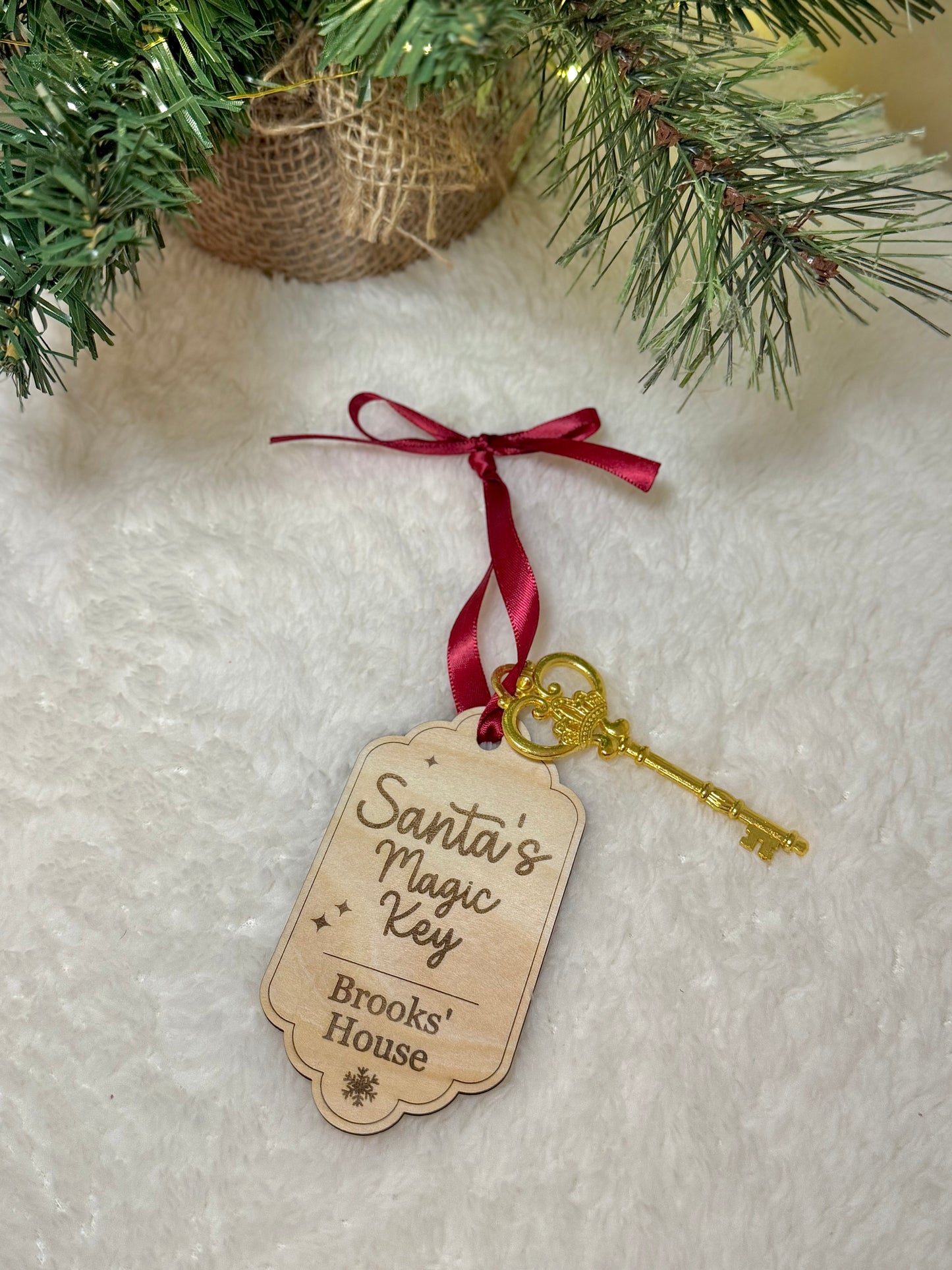 Magical Santa Key - Personalised