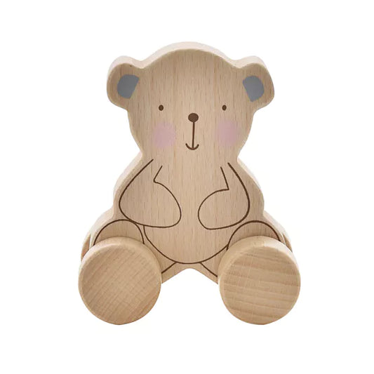 Wooden Animal Push Toy